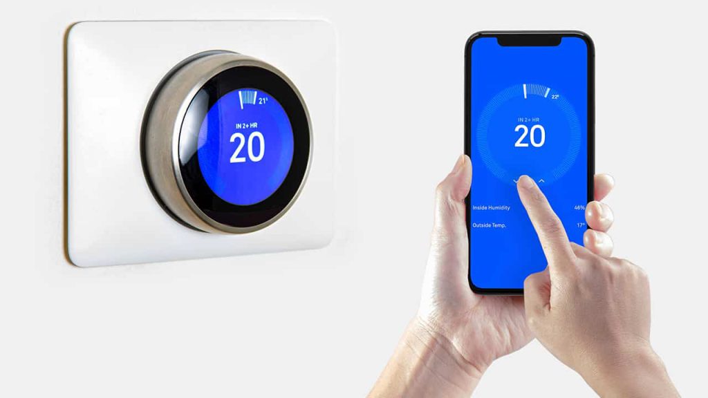 Smart Thermostat and Smartphone